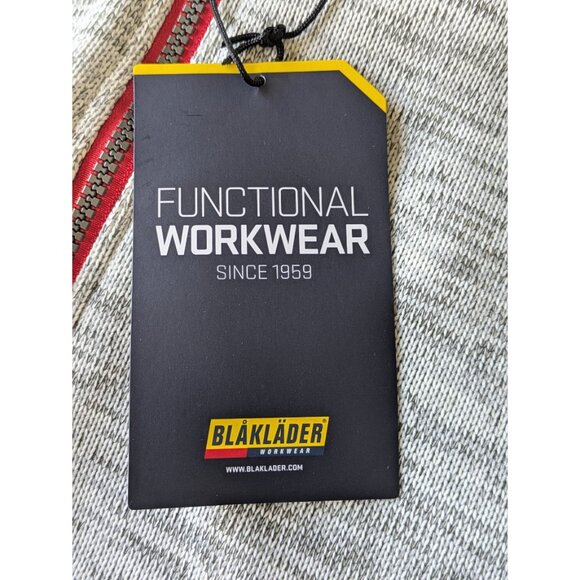 Blåkläder 4965 Grey Knit Jacket – Size Large – NWT Heavy-Duty Workwear Sweater - Picture 4 of 7